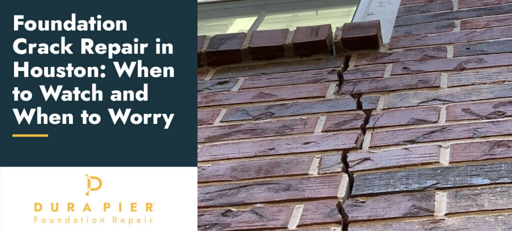 when to worry about foundation cracks
