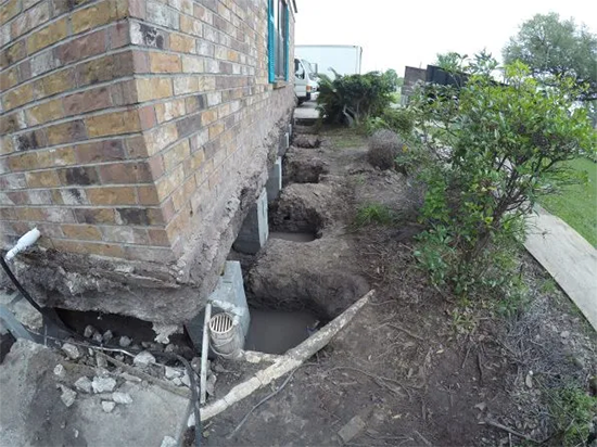 Foundation Settlement Repair